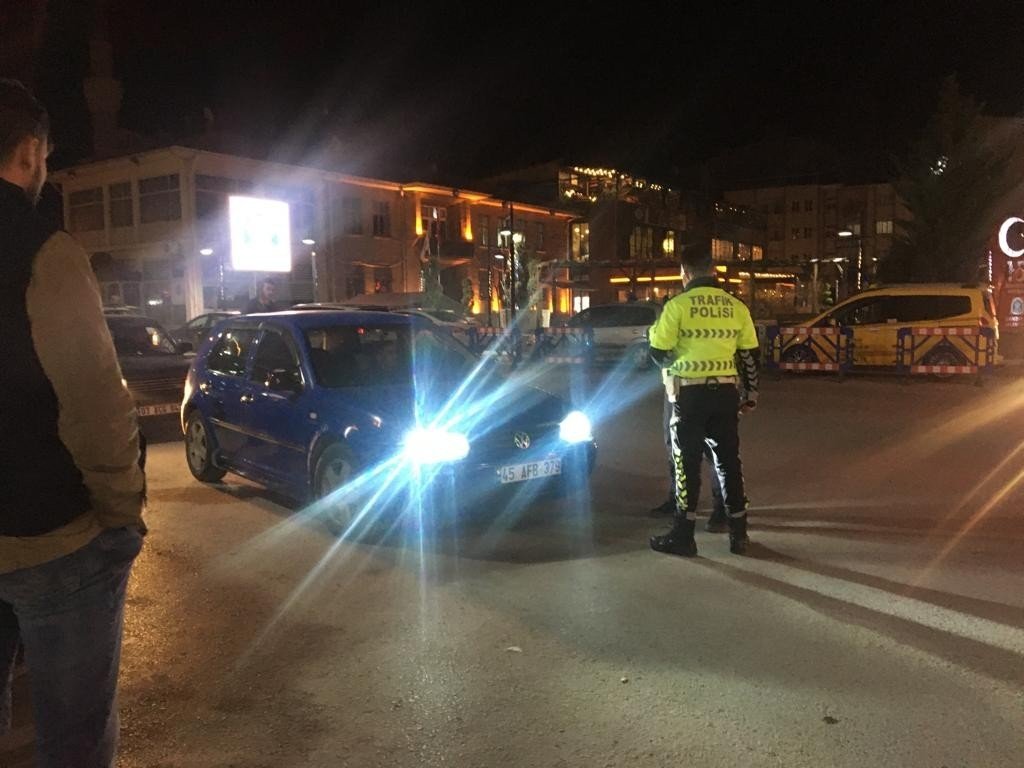 Sandıklı’da asayiş ve trafik denetimi