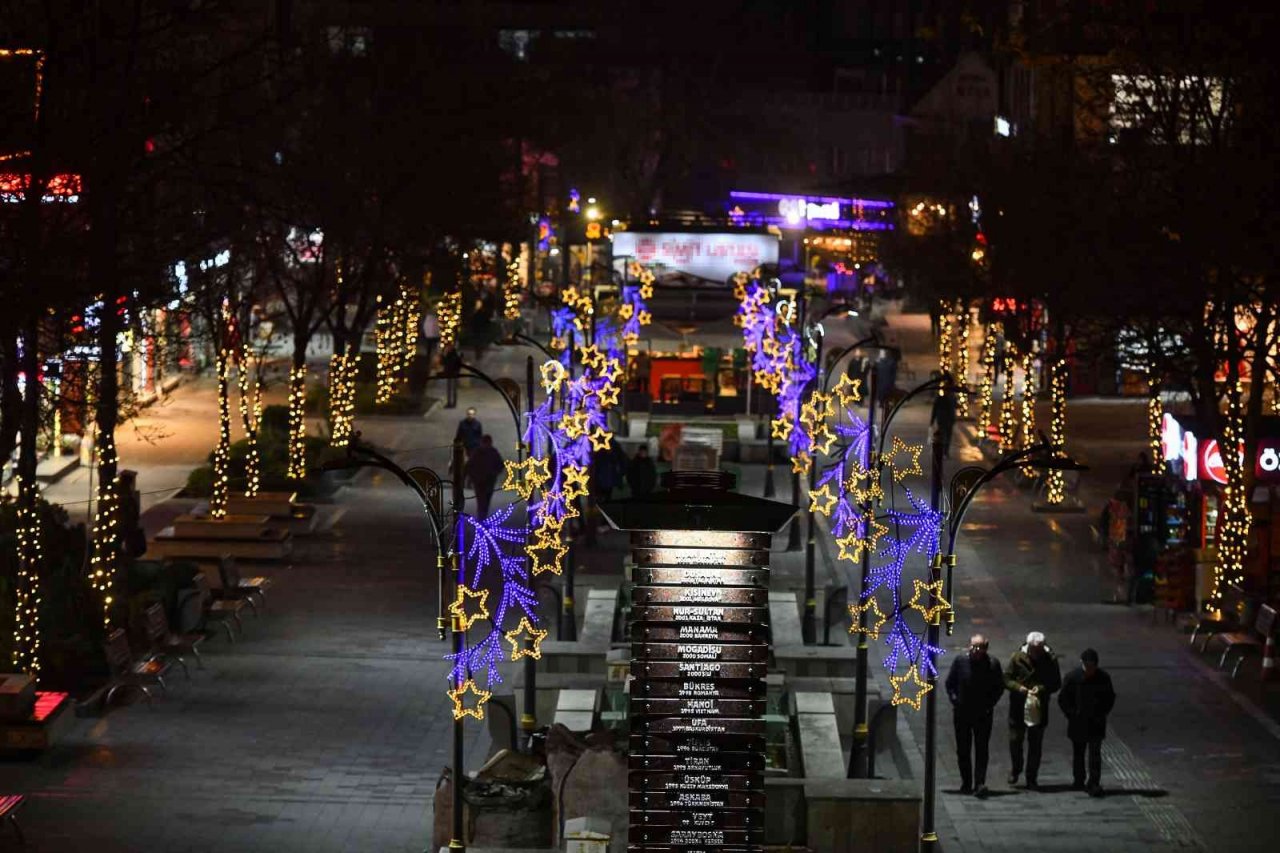 Başkent yeni yıla hazır