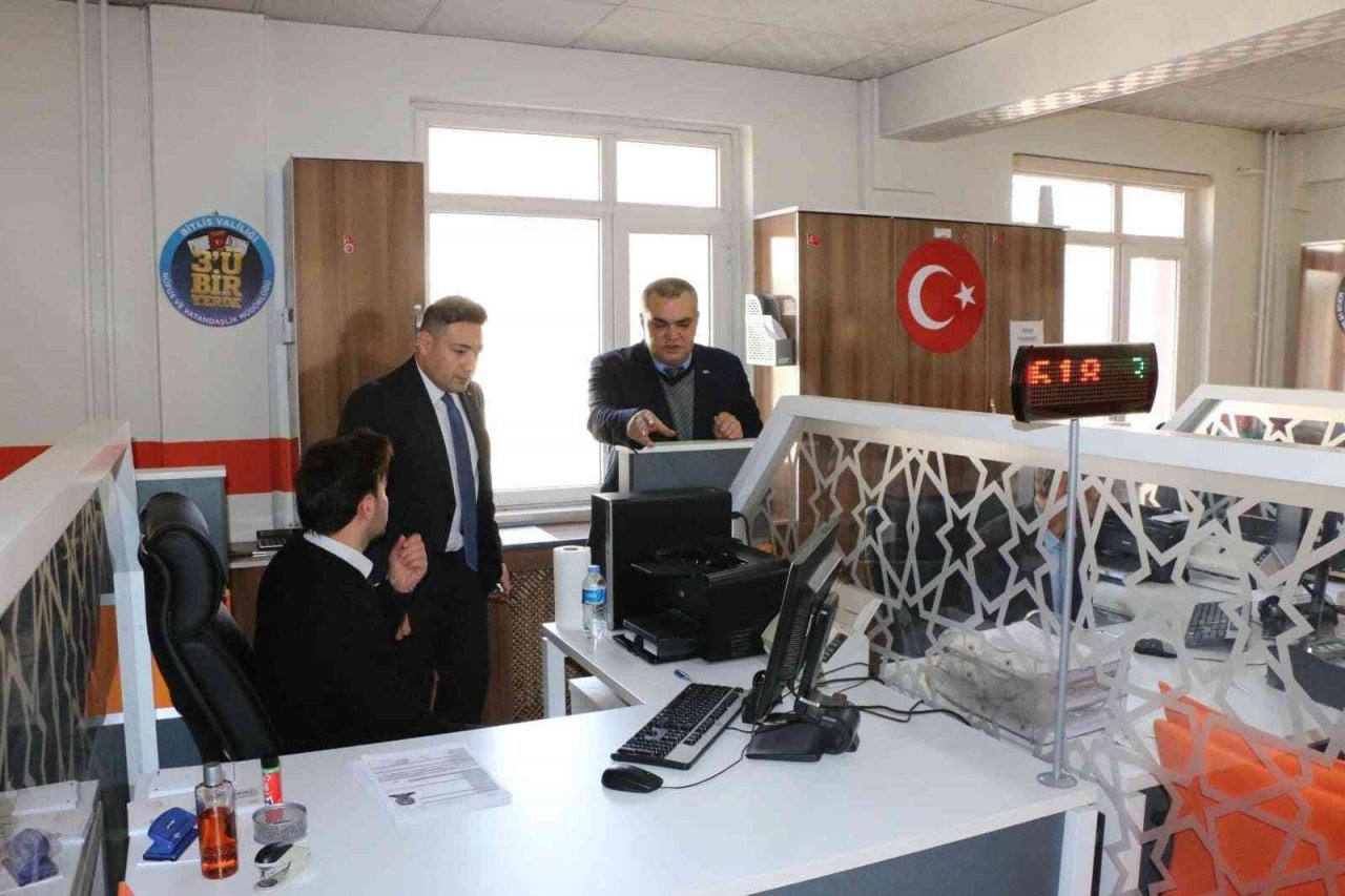 Kaymakam Özçelik: “Kamu hizmetlerinin hızlı ve verimli ifa edilmesi için çalışıyoruz”