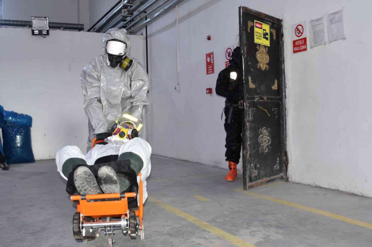 Bitlis’te ilk defa “Biyo-Kimyasal, Radyasyon ve Nükleer Tatbikatı” yapıldı