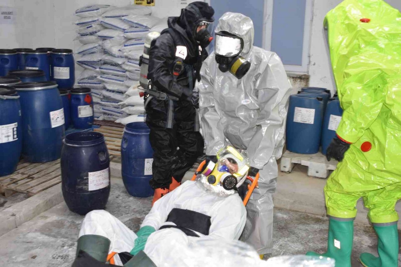 Bitlis’te ilk defa “Biyo-Kimyasal, Radyasyon ve Nükleer Tatbikatı” yapıldı