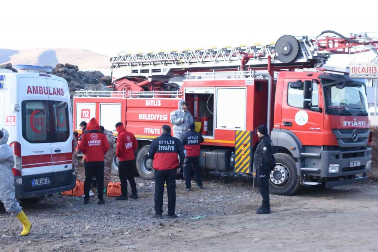 Bitlis’te ilk defa “Biyo-Kimyasal, Radyasyon ve Nükleer Tatbikatı” yapıldı