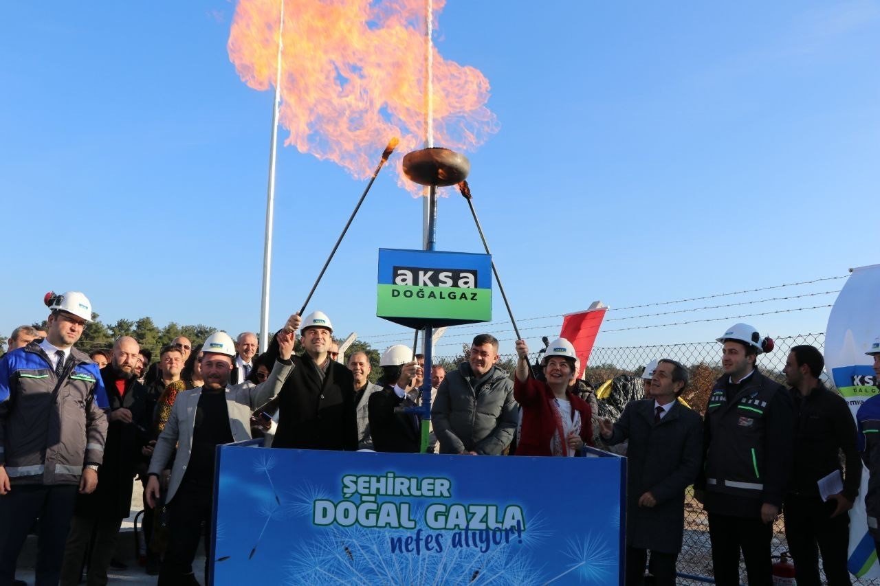 Ayvacık ve Gelibolu doğal gaza kavuştu