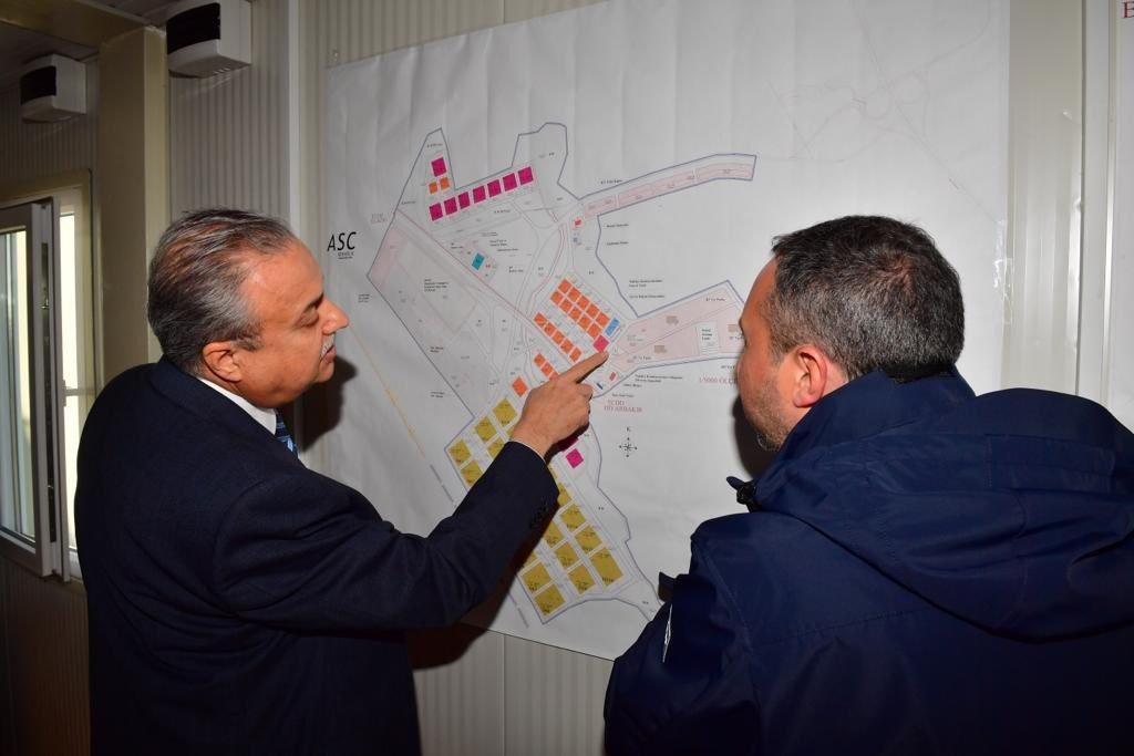 Vali Su, Türkiye’nin en büyük lojistik merkezi projesinde çalışmaları inceledi