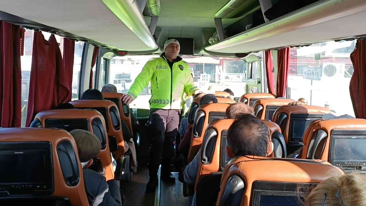 Yeni yıl öncesi terminalde sıkı denetim