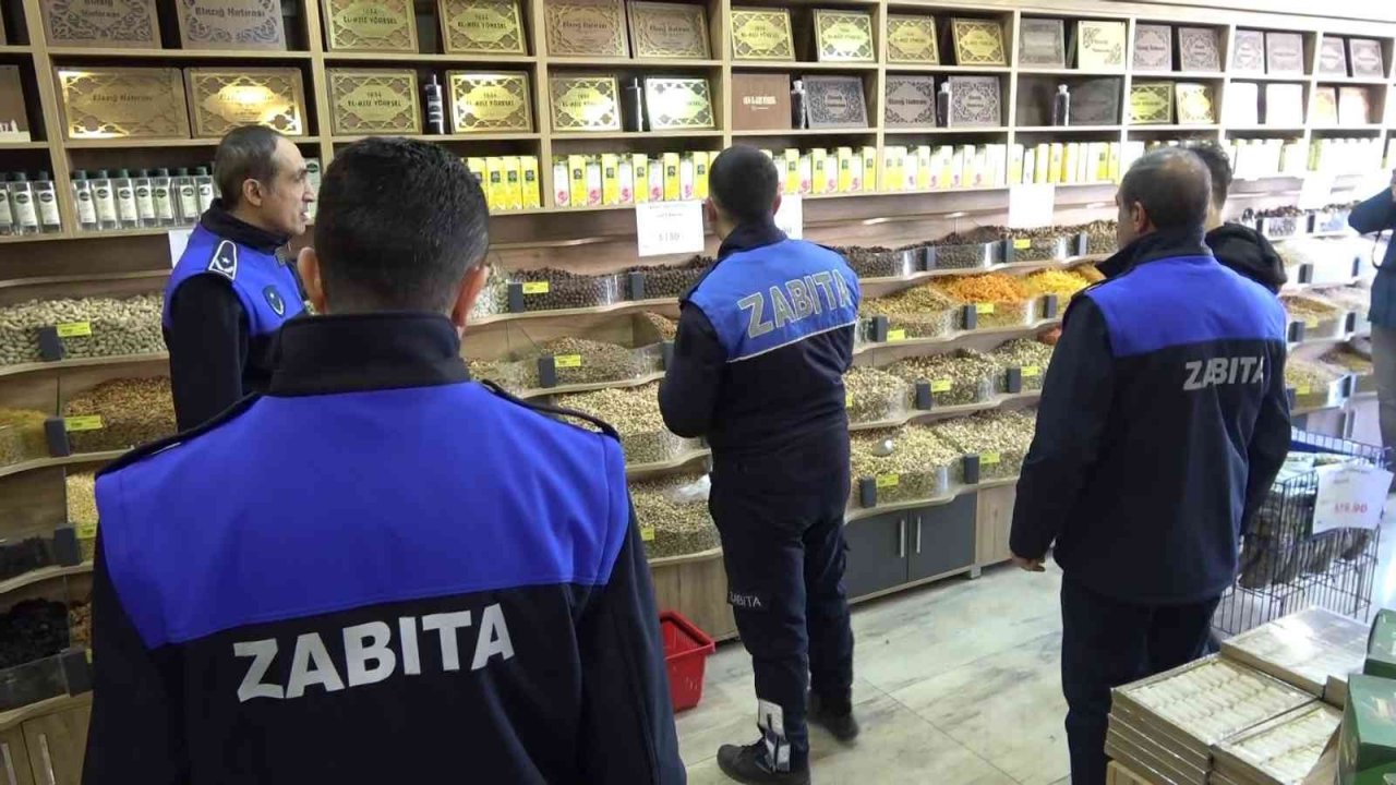Elazığ’da zabıtadan yılbaşı öncesi denetim