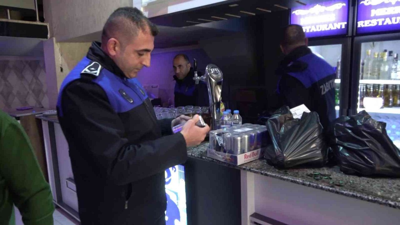 Elazığ’da zabıtadan yılbaşı öncesi denetim