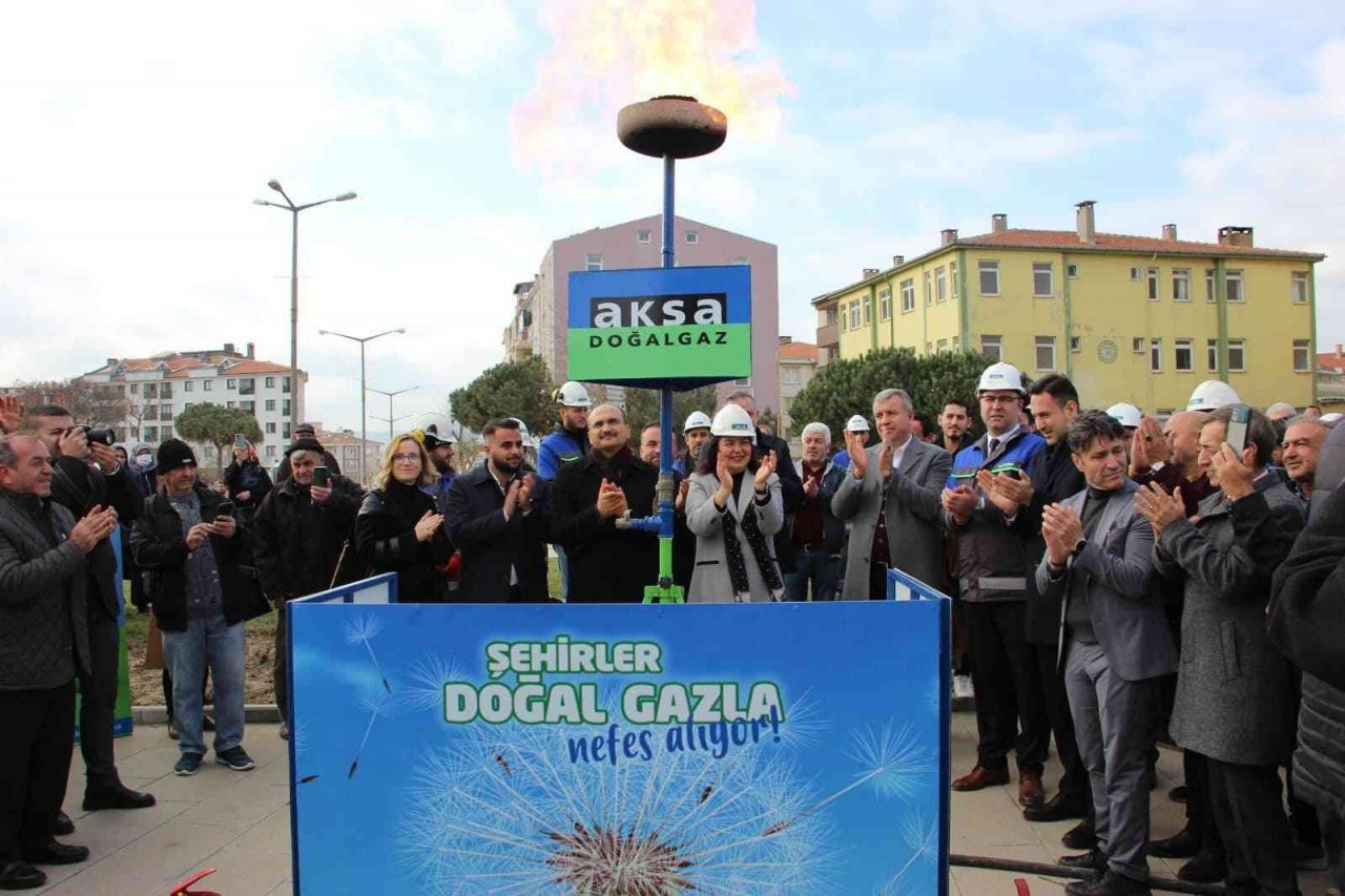 Ayvacık ve Gelibolu doğal gaza kavuştu