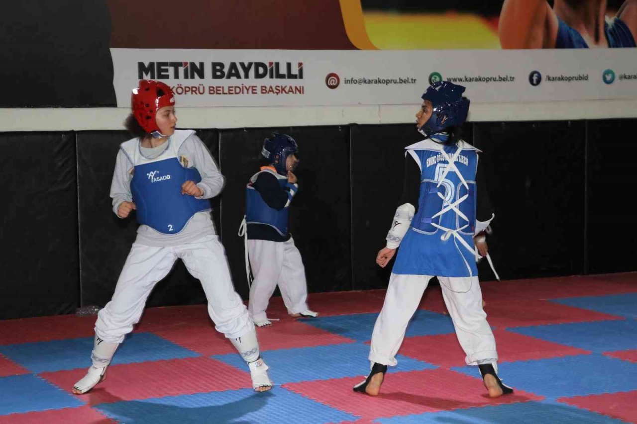 Karaköprü’de geleceğin sporcuları yetişiyor