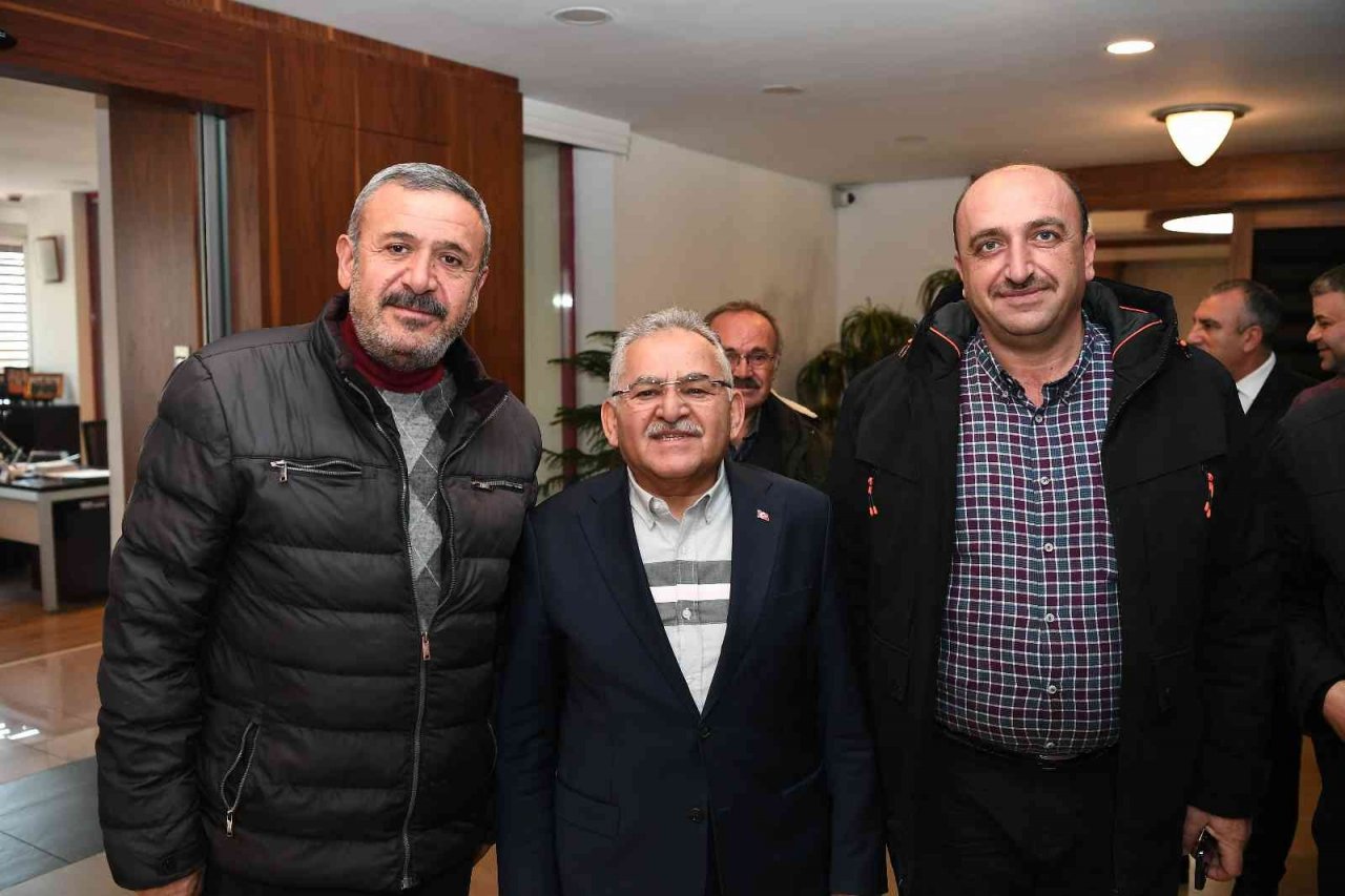 Büyükkılıç’tan 10 ilçenin taşıma kooperatifi başkanlarıyla istişare toplantısı