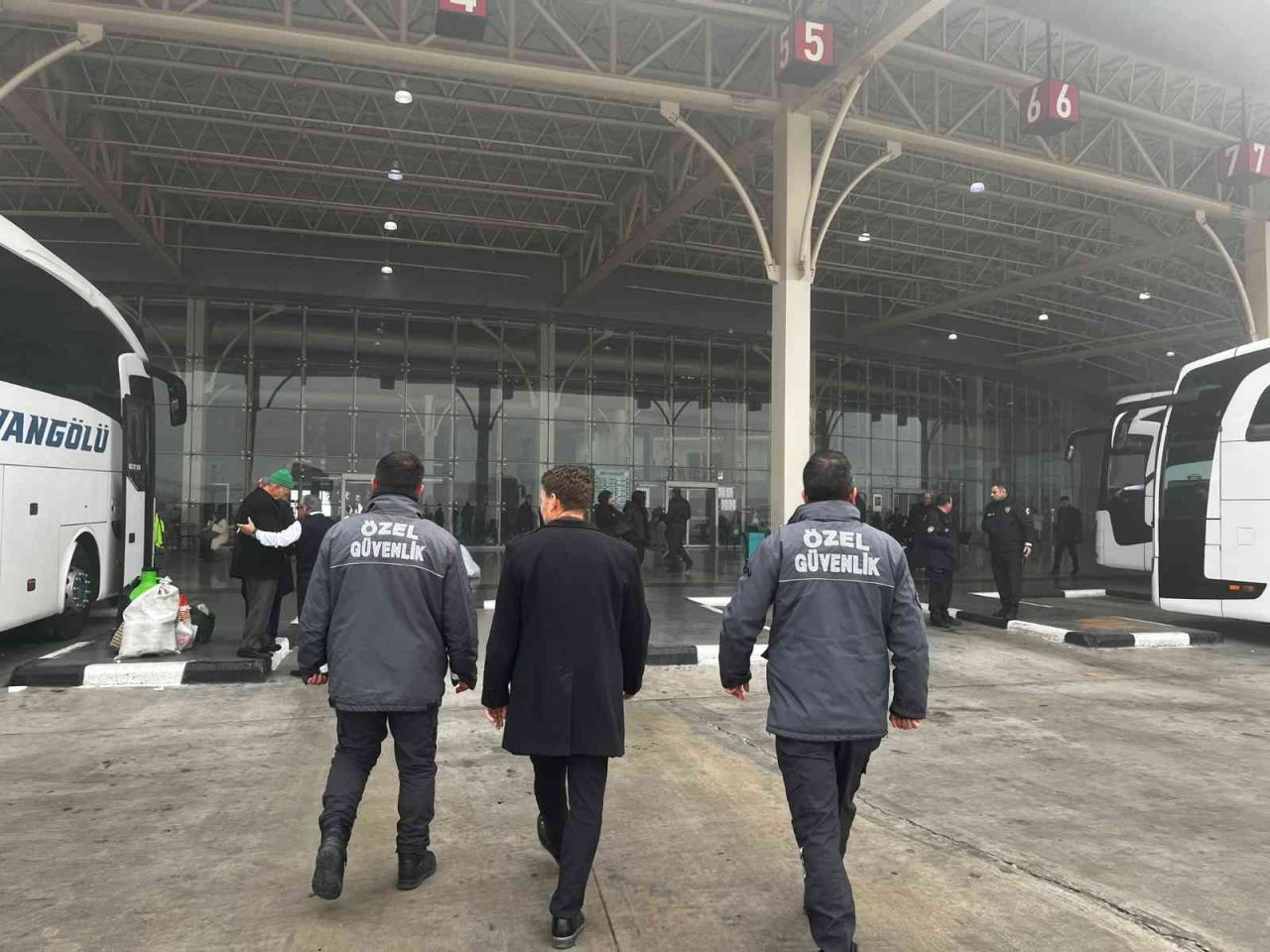 Terminallerde tedbirler artırıldı