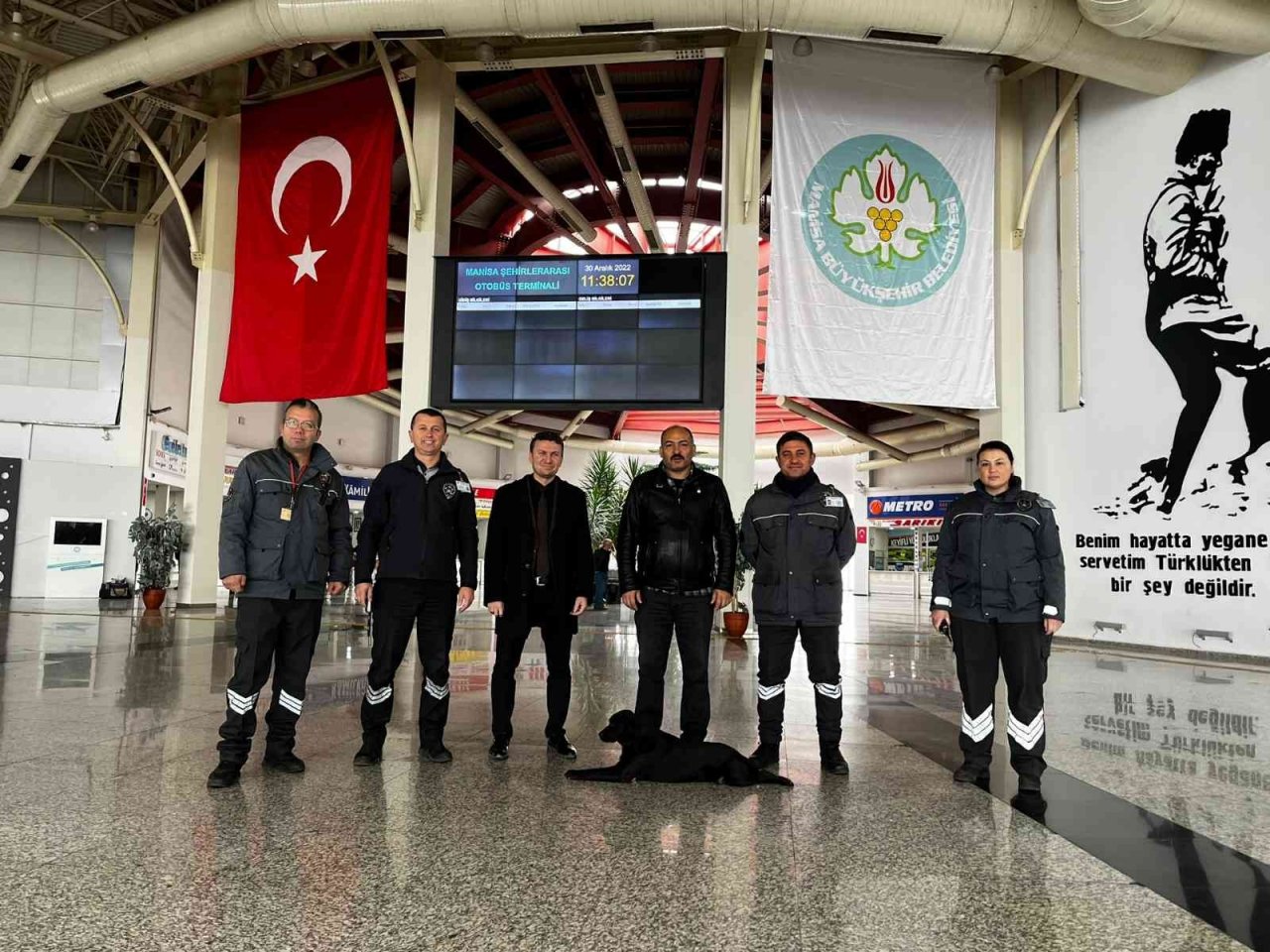 Terminallerde tedbirler artırıldı