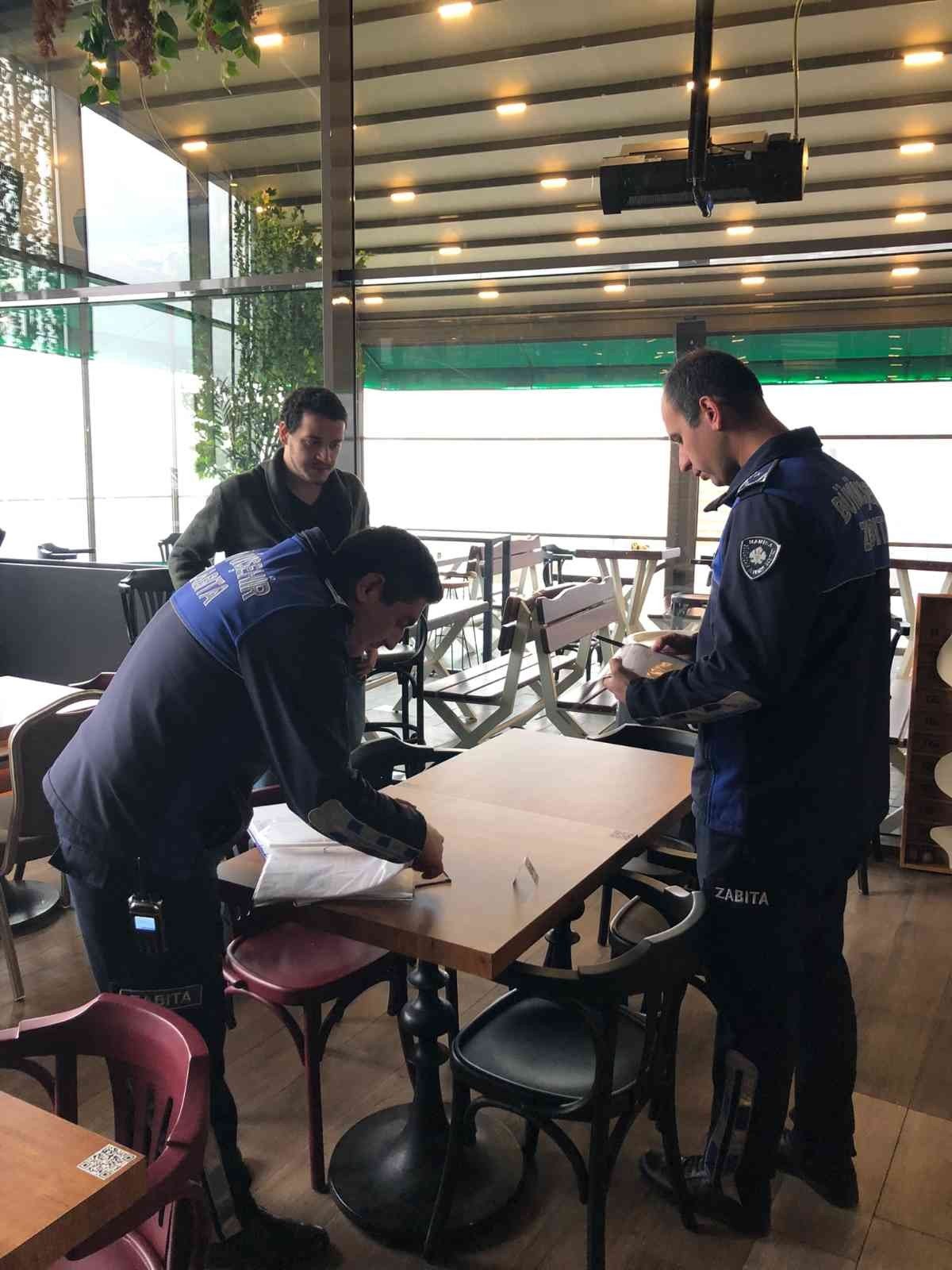 Büyükşehir Zabıtadan yılbaşı öncesi denetim