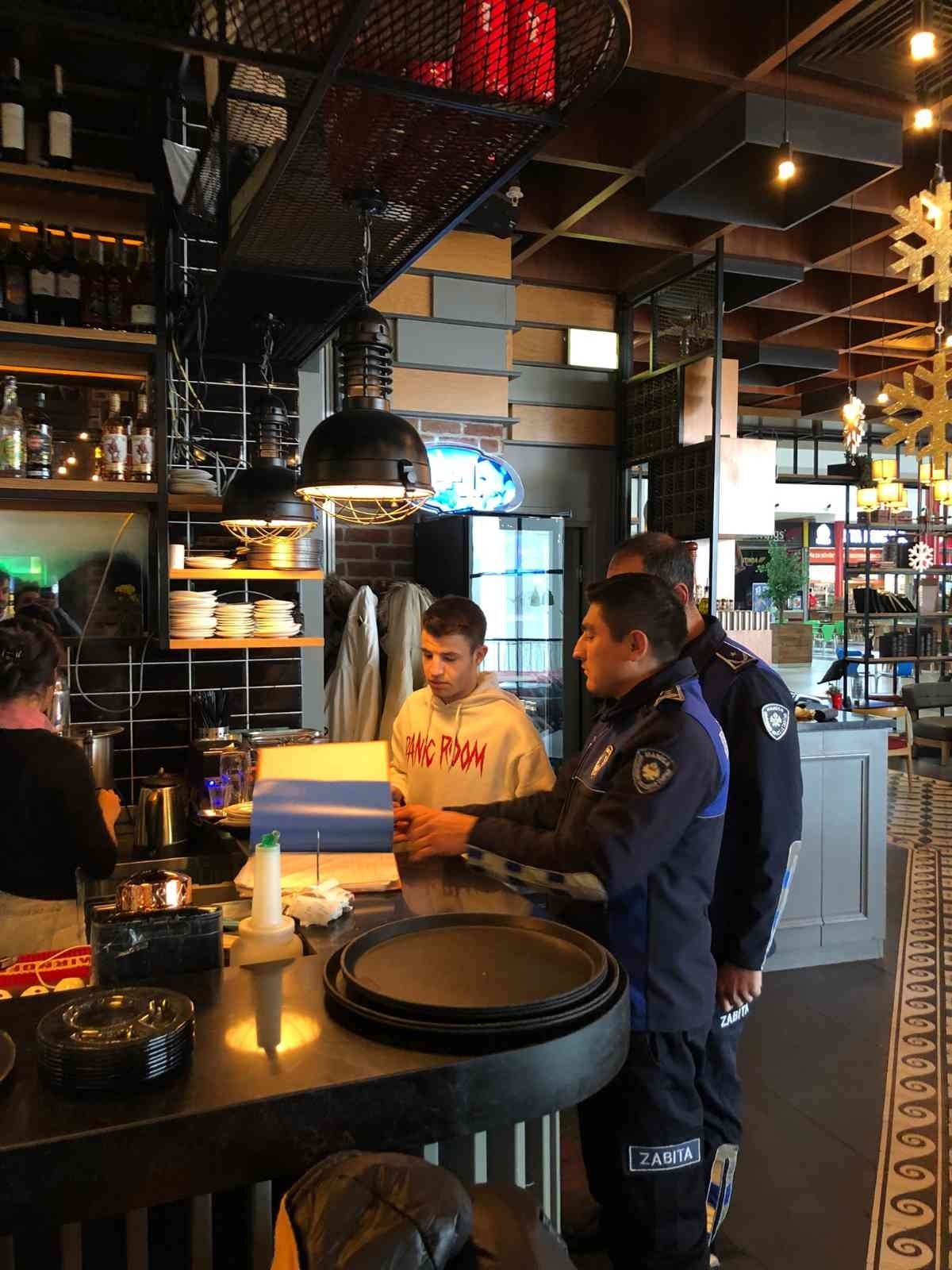 Büyükşehir Zabıtadan yılbaşı öncesi denetim