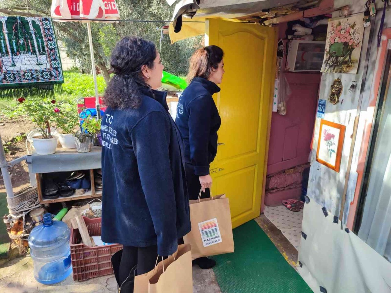 Marmaris Belediyesi’nin beslenme çantaları yüzleri güldürüyor