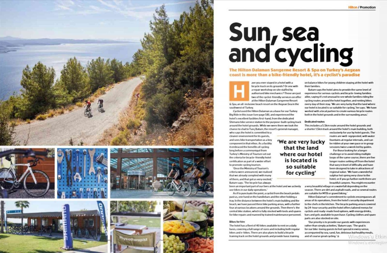 Muğla bisiklet rotaları ile dikkat çekiyor