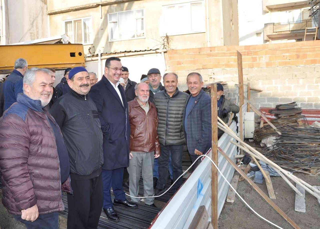 Yalıntaş Cami’nin temeli atıldı