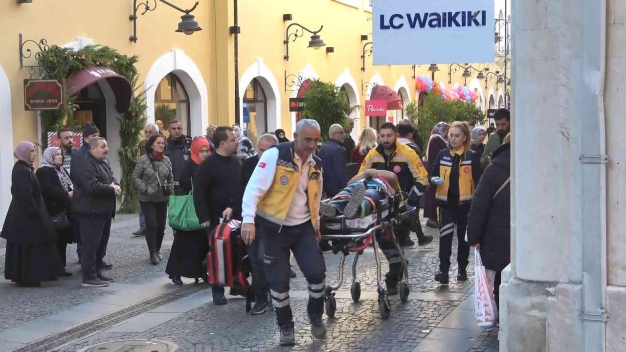 Bastığı kartonpiyer kırılan işçi 4 metreden yere düştü