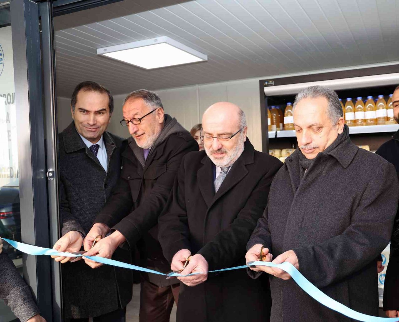 ’Talas Süt Evi’ Ürünleri Bu Merkezde Satılacak