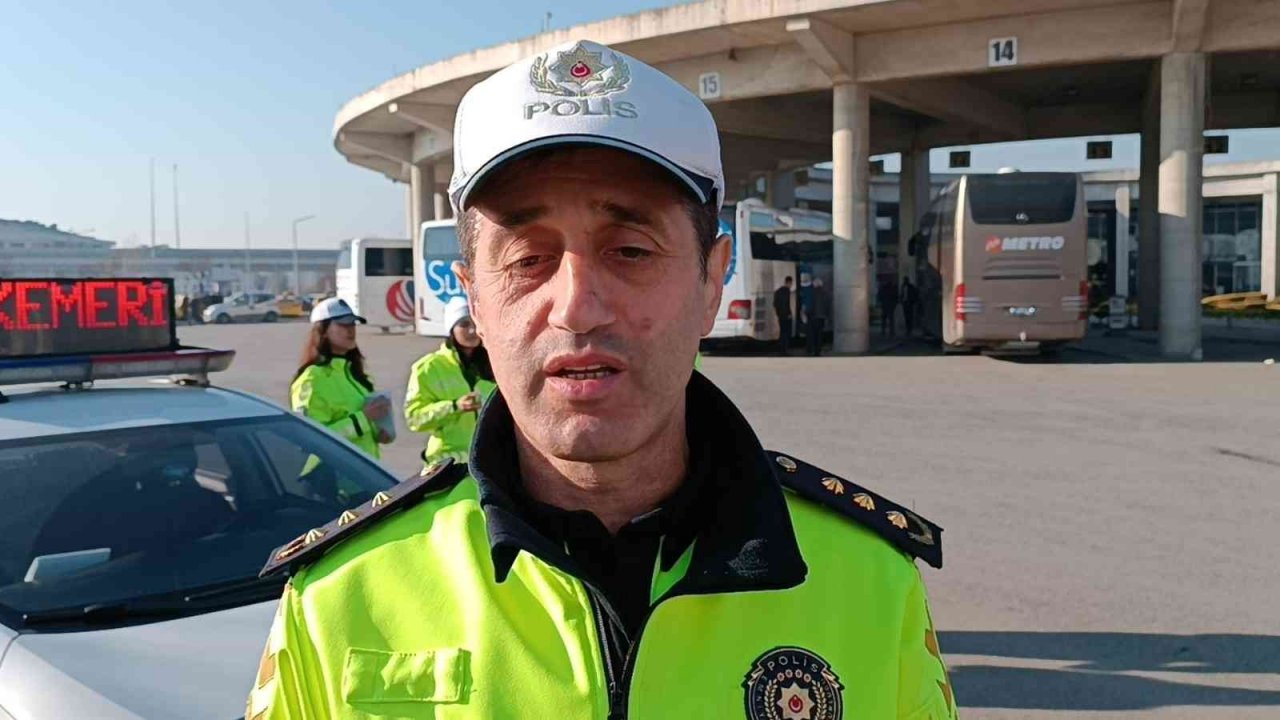 Yeni yıl öncesi terminalde sıkı denetim