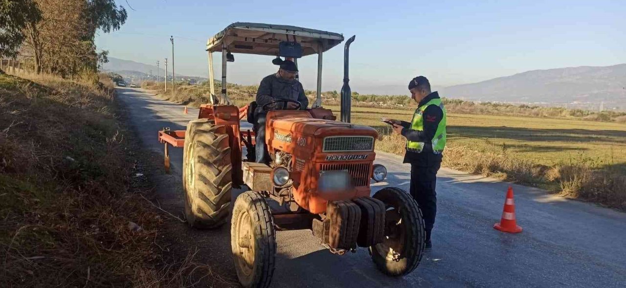 Aydın’da tarım araçlarına yönelik denetim yapıldı