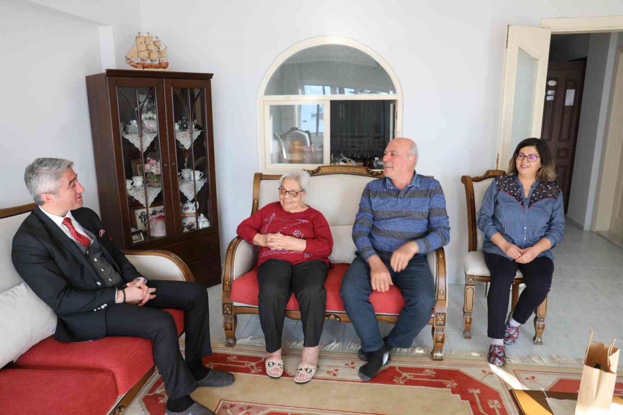 Başkan Oktay, gazi ve şehit yakınları yeni yıl öncesi yalnız bırakmadı