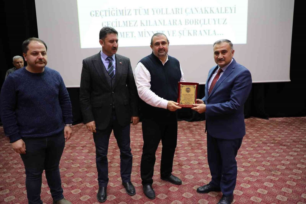 Develi’de 3 gün boyunca 2 bin öğrenciye ‘Çanakkale Ruhu’ konferansı verildi