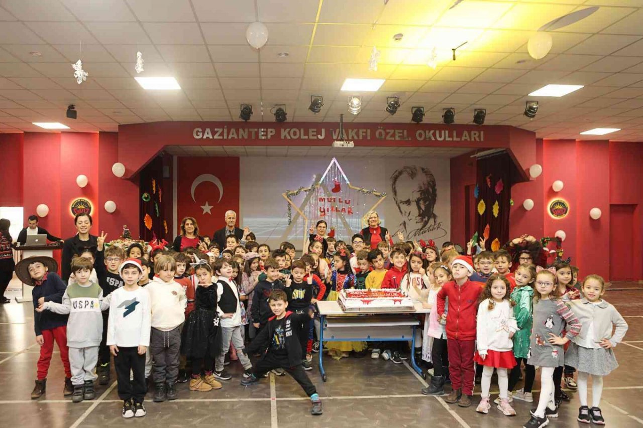 Gaziantep Kolej Vakfı’nda yeni yıl heyecanı