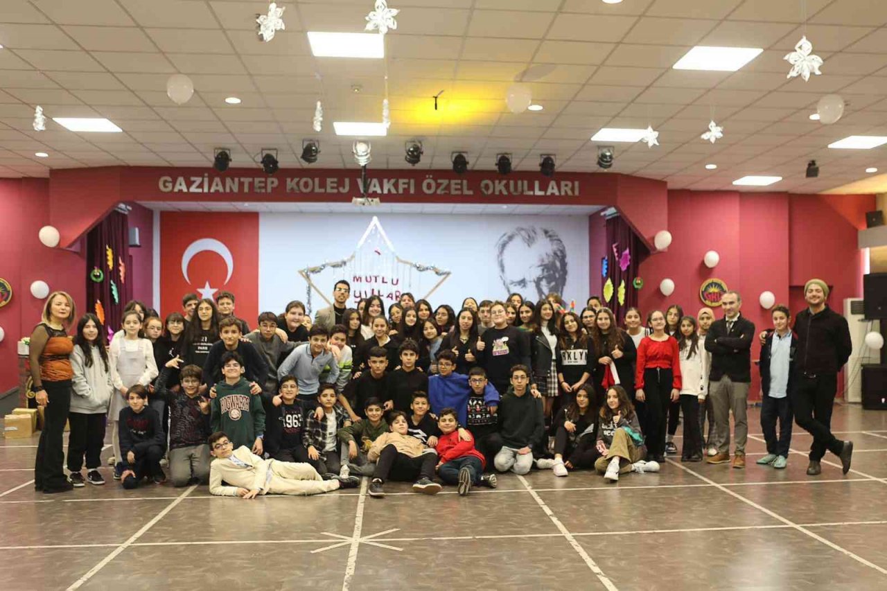 Gaziantep Kolej Vakfı’nda yeni yıl heyecanı