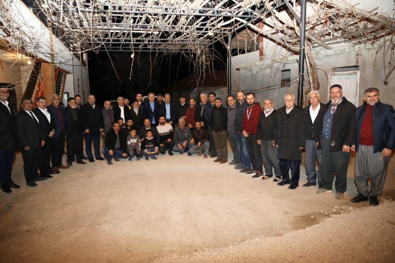 Başkan Güder ve Milletvekili Çakır Alişar Mahalle sakinlerini dinledi