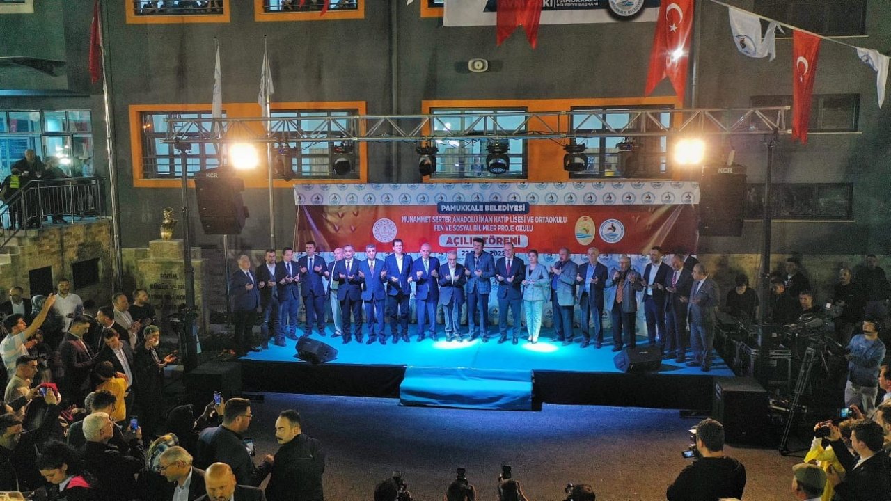 Pamukkale’de 2022 hizmetle dolu geçti