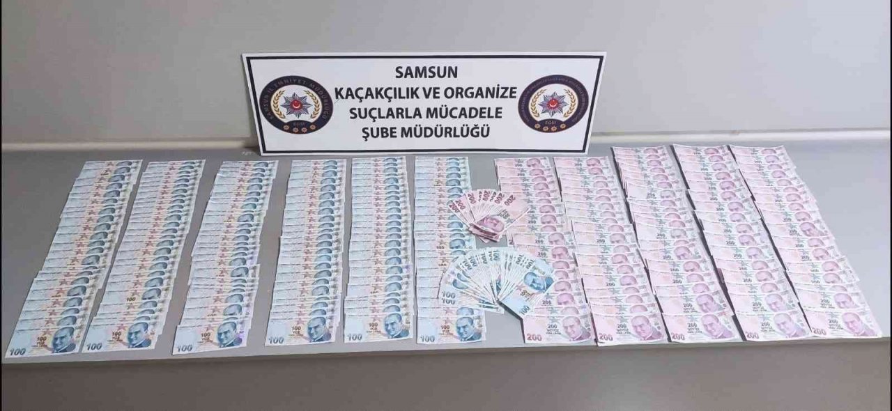 Yılbaşında sahte parayı piyasaya süremeden yakalandı