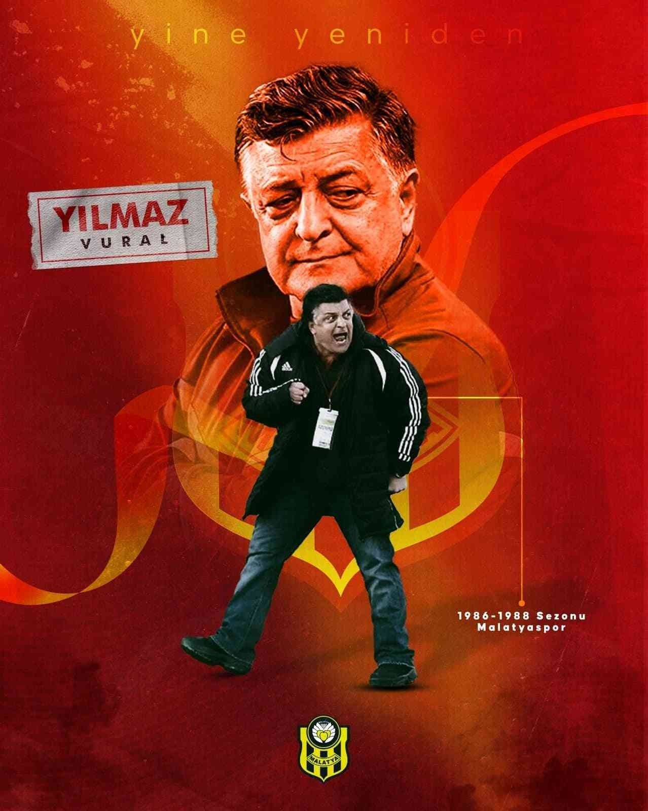 Yeni Malatyaspor’da Yılmaz Vural dönemi