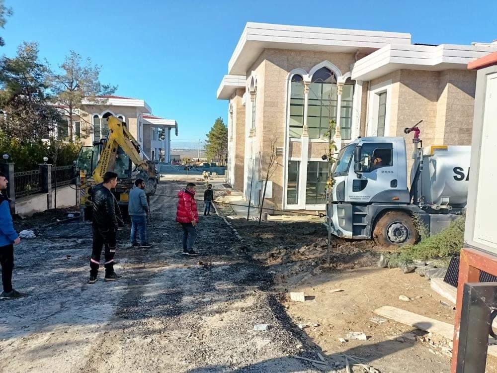 Yeni kaymakamlık ek binasında korkutan yangın