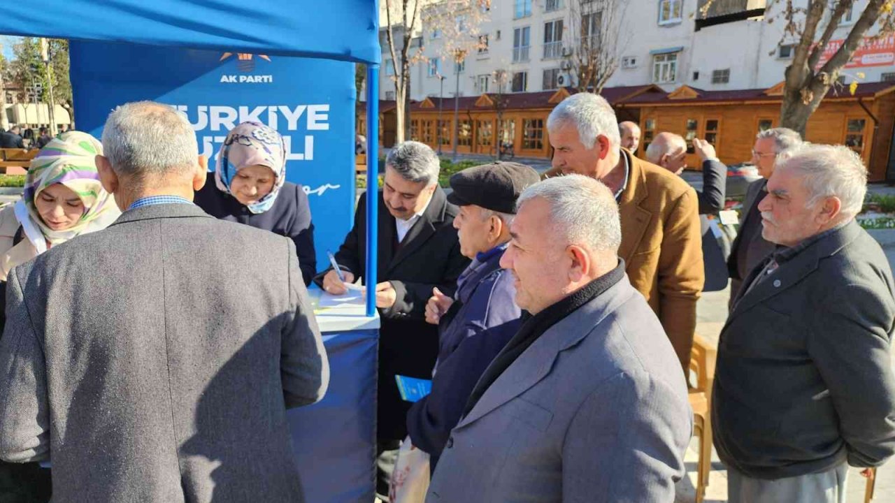 Başkan Alkayış, AK Partiye üyelik yapan herkese teşekkür etti