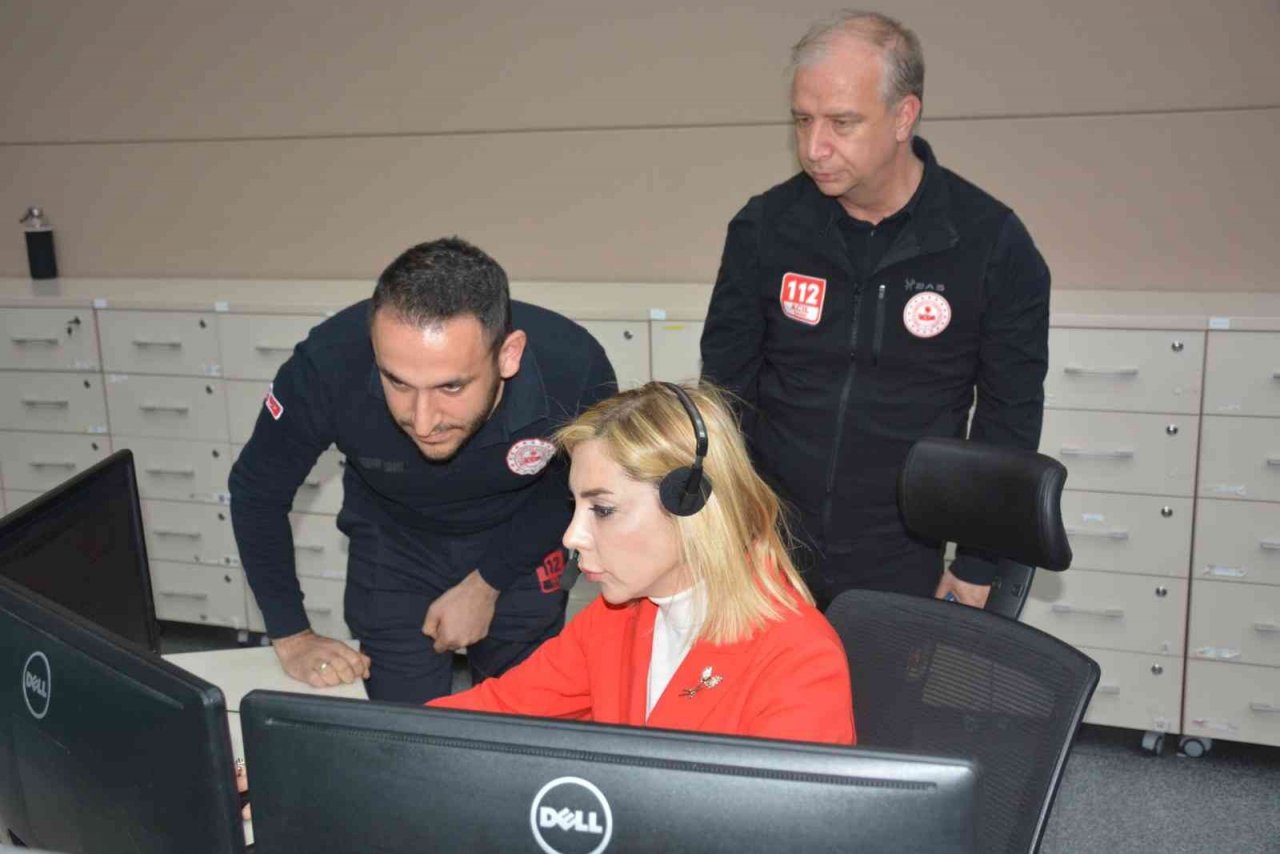 Muğla 112’de yılın ilk çağrısını Milletvekili Gökcan aldı