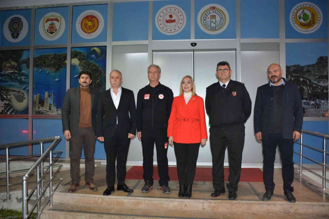 Muğla 112’de yılın ilk çağrısını Milletvekili Gökcan aldı