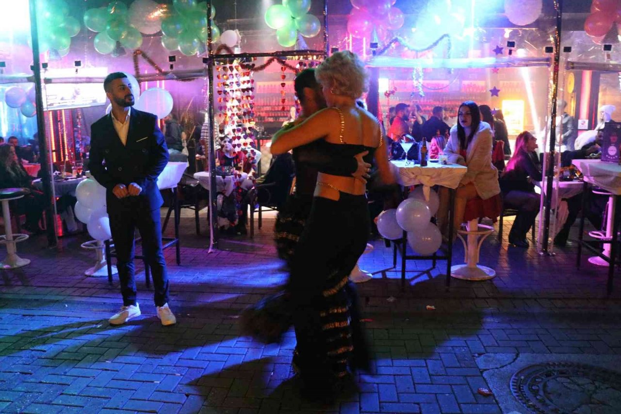 Alanya’da yeni yıl coşkusu