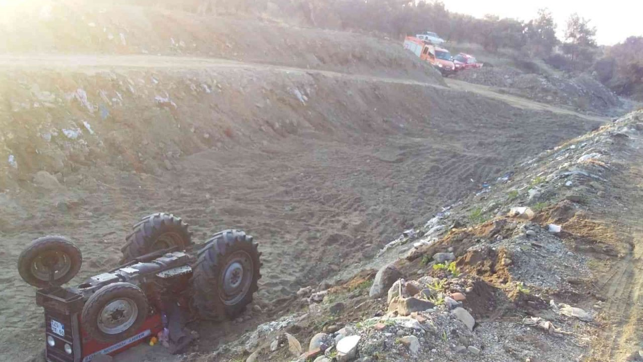 Aydın’da traktör kazası: 1 ölü