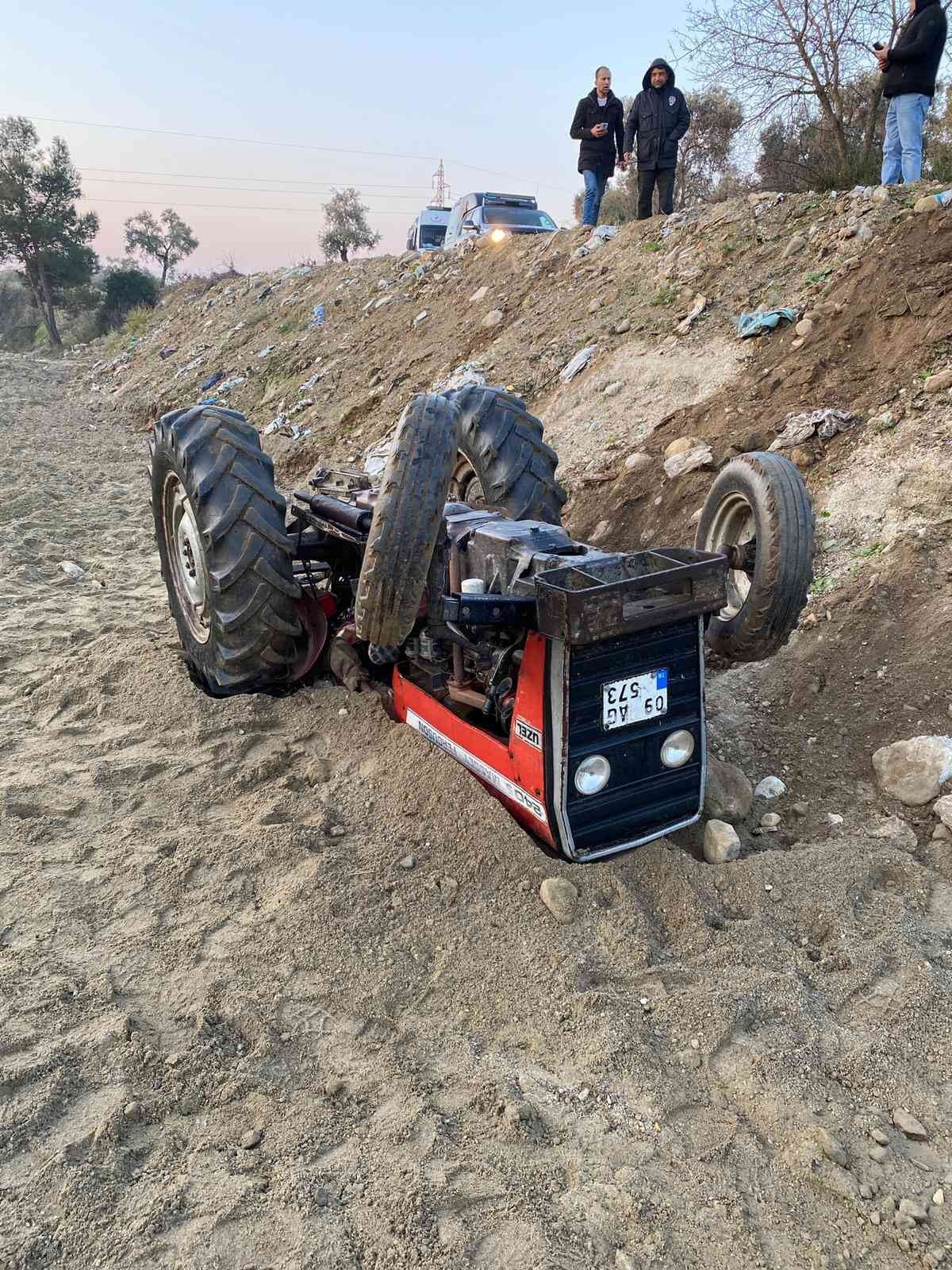 Aydın’da traktör kazası: 1 ölü