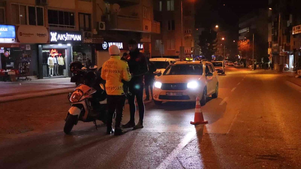 Denizli’de yılbaşı denetimlerinde kuş uçurtulmadı