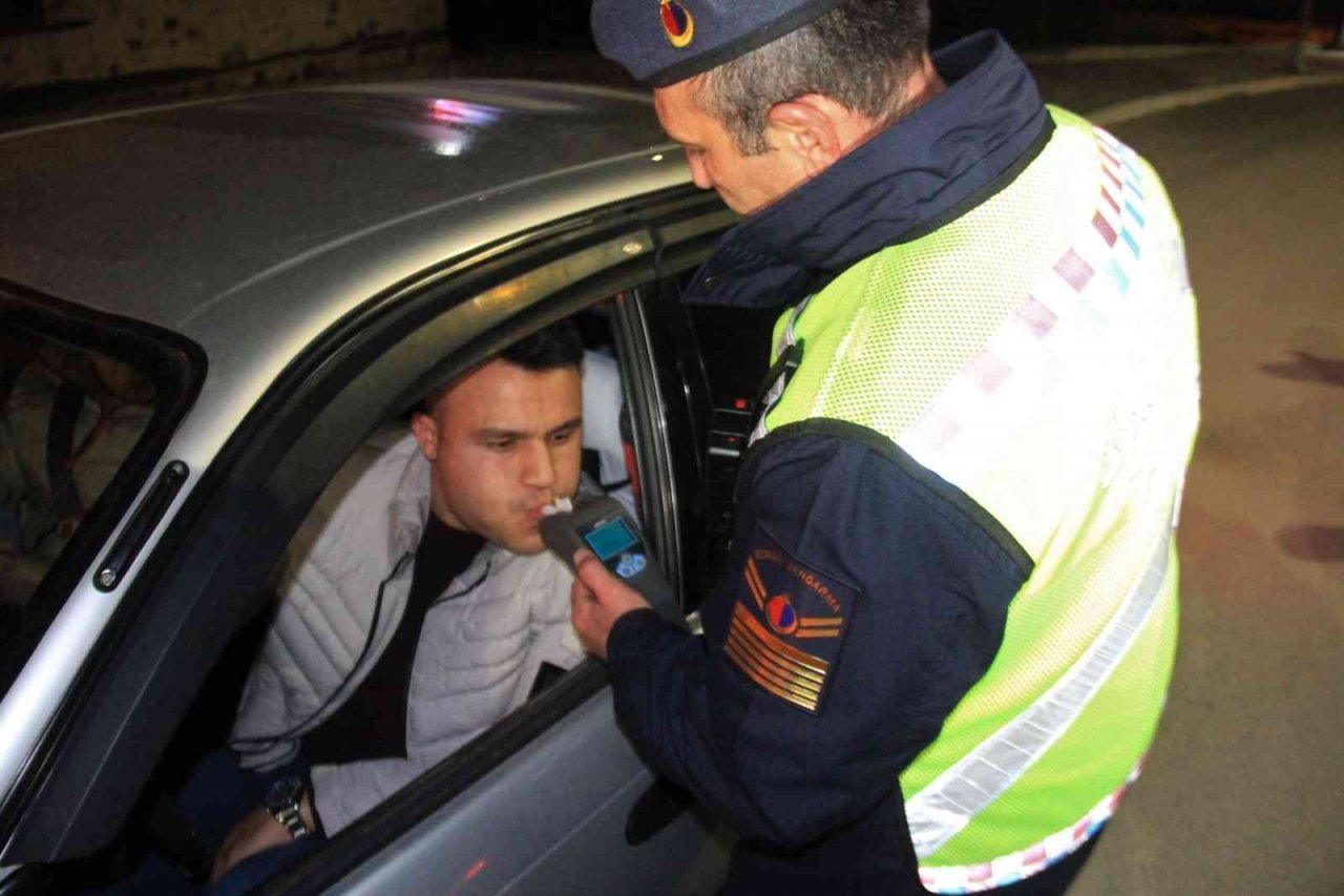 Jandarmadan yılbaşı denetimi