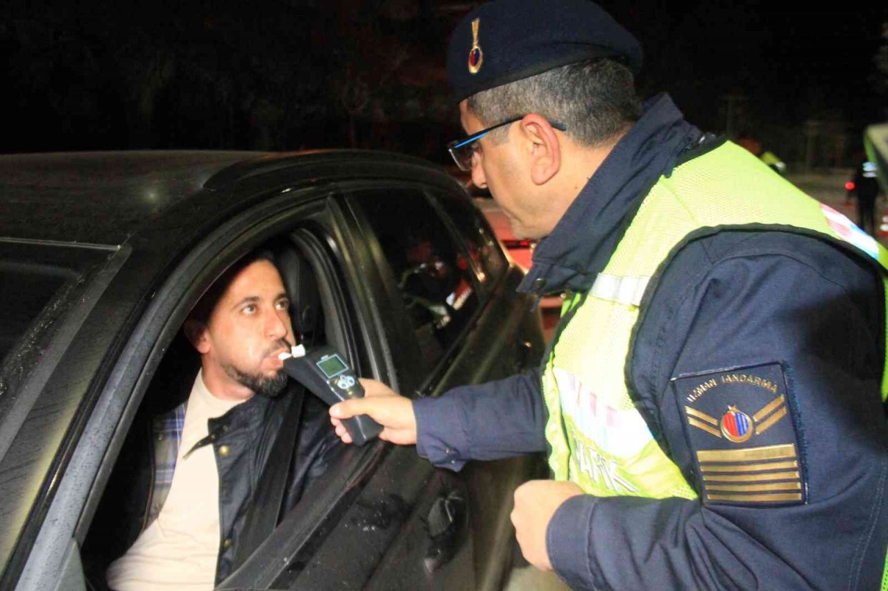 Jandarmadan yılbaşı denetimi