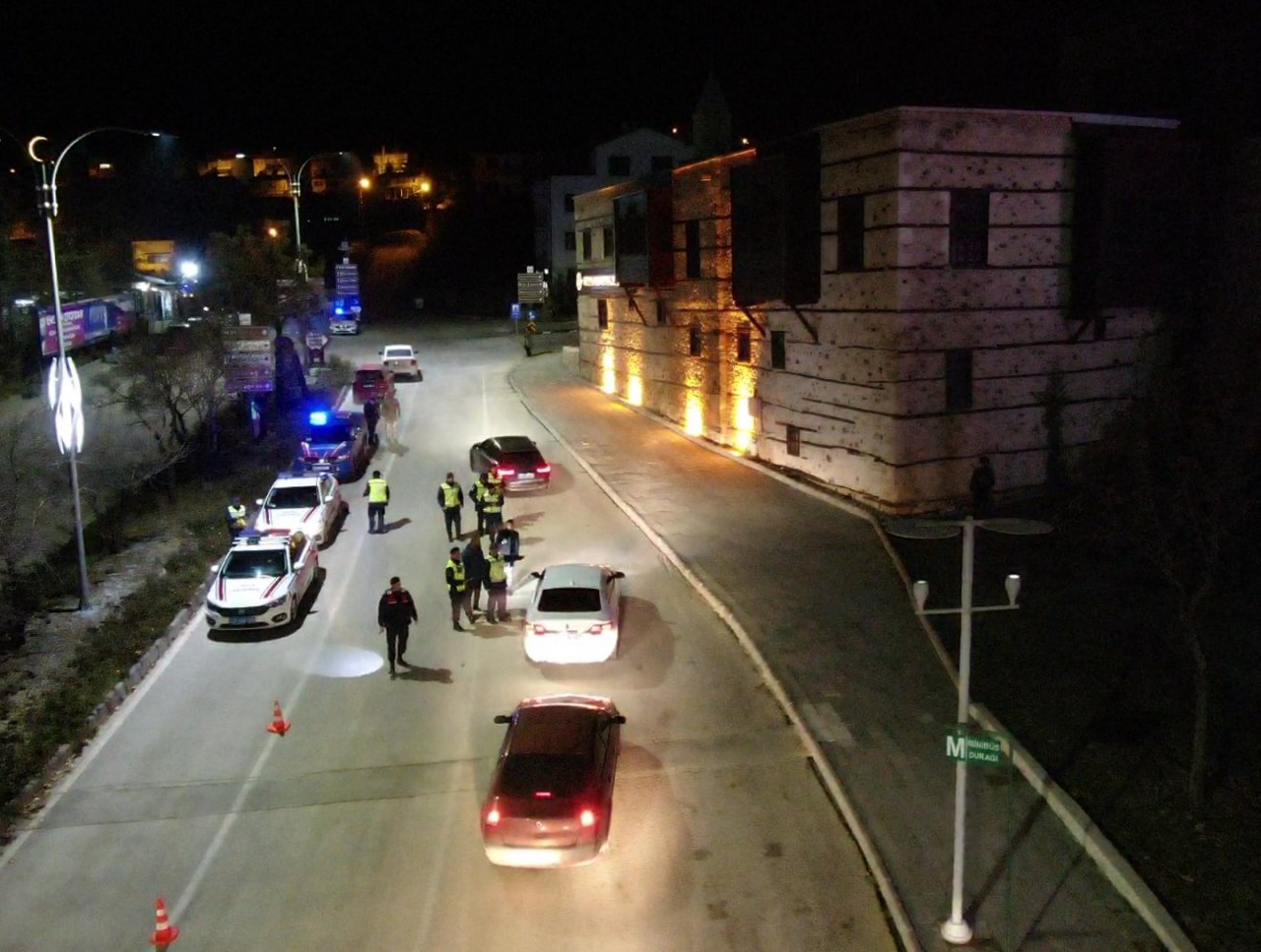 Jandarmadan yılbaşı denetimi