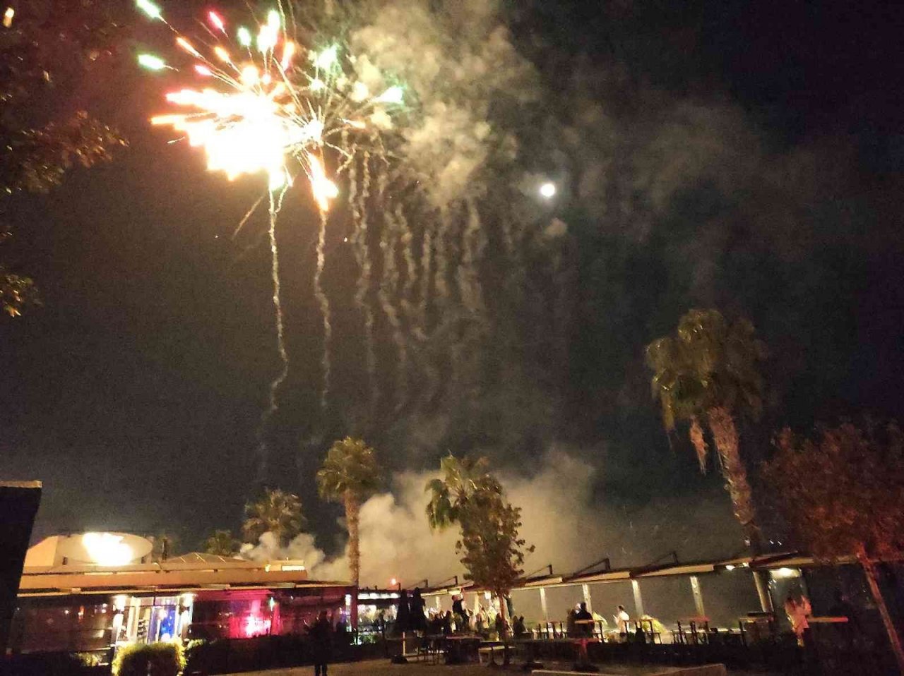 Fethiye’de yeni yıl coşkusunu yaşadı