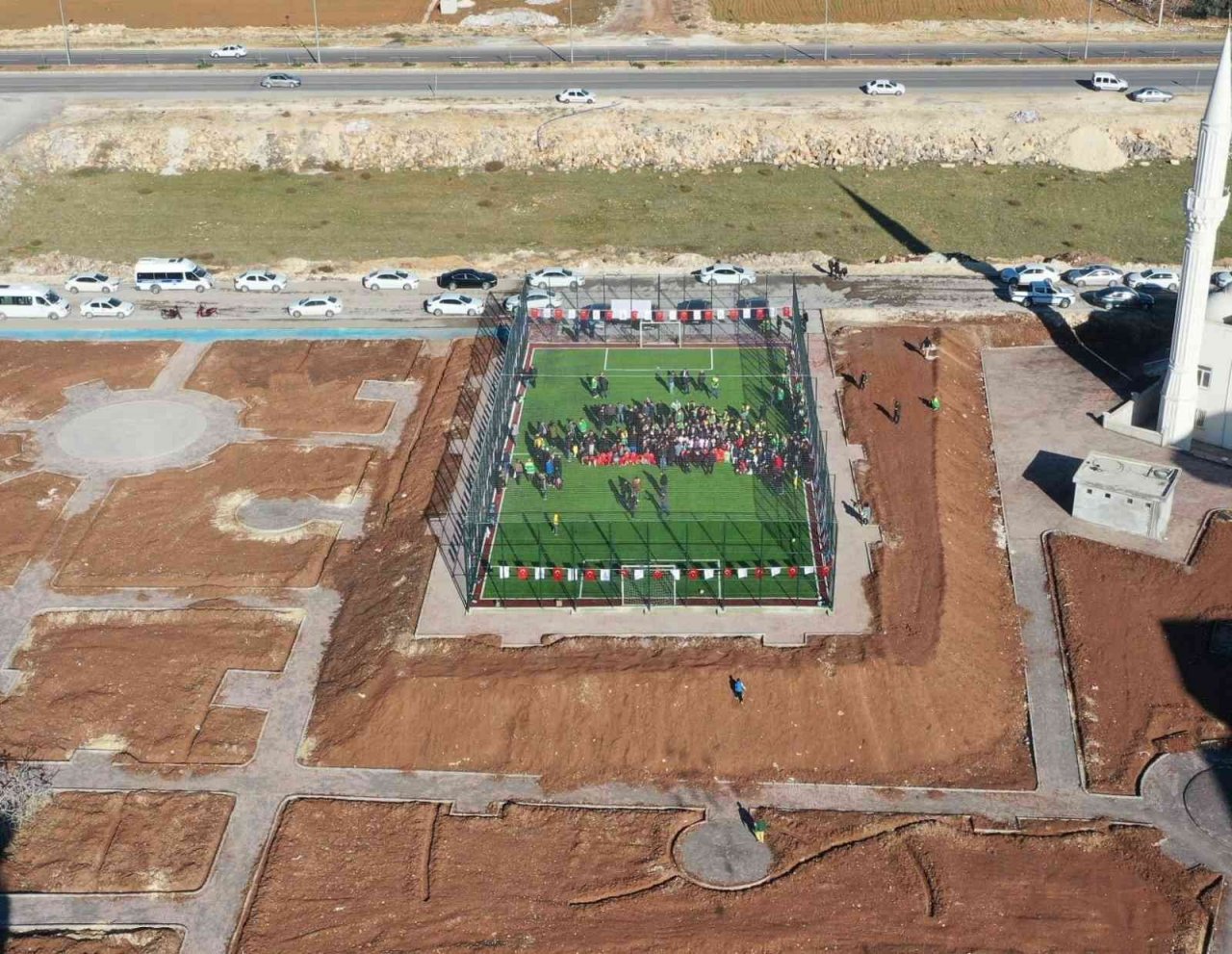 Karaköprü’de gençler için bir yatırım daha hizmete açıldı