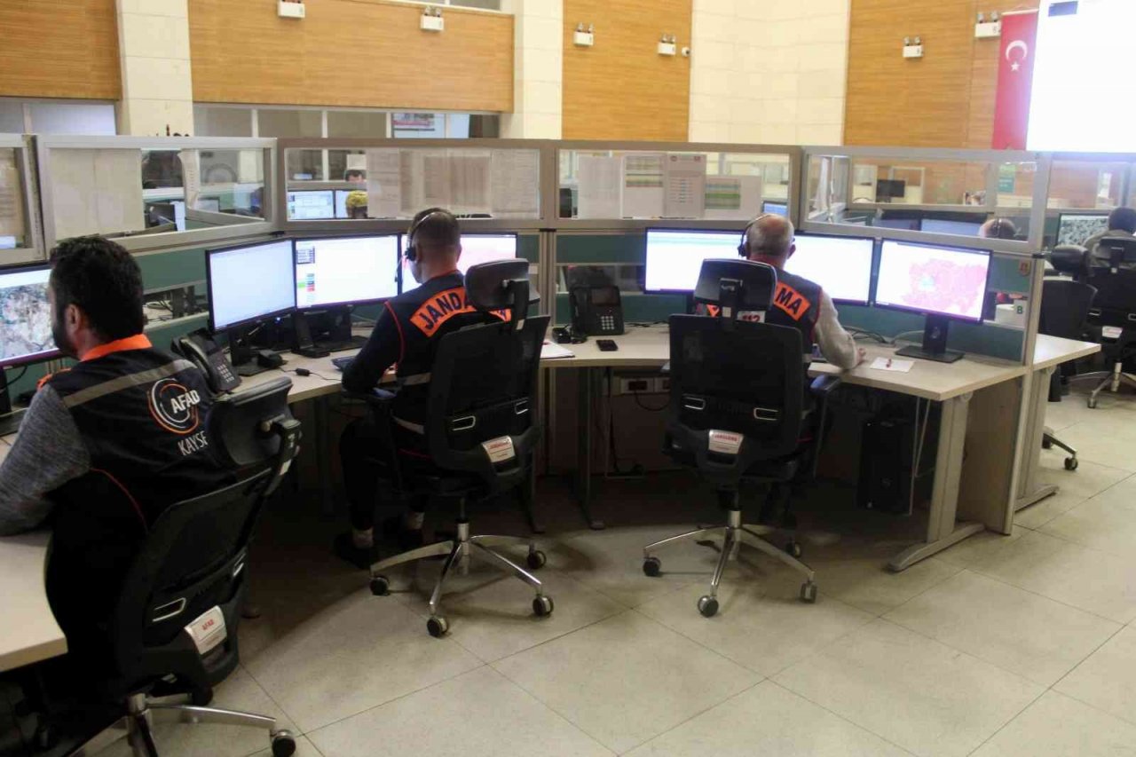 Kayseri 112 Acil Çağrı Merkezi 1 milyon 650 bin çağrı karşıladı