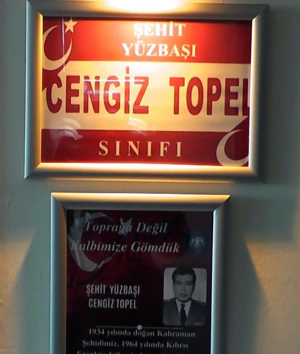 Şehitlerin ismi sınıf şubelerine verildi