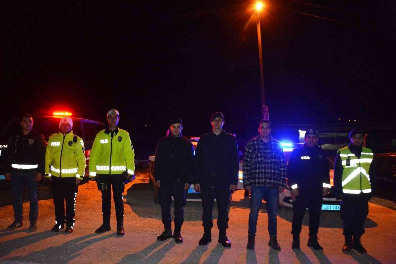 Kaymakam Okumuş kolluk kuvvetlerini yalnız bırakmadı