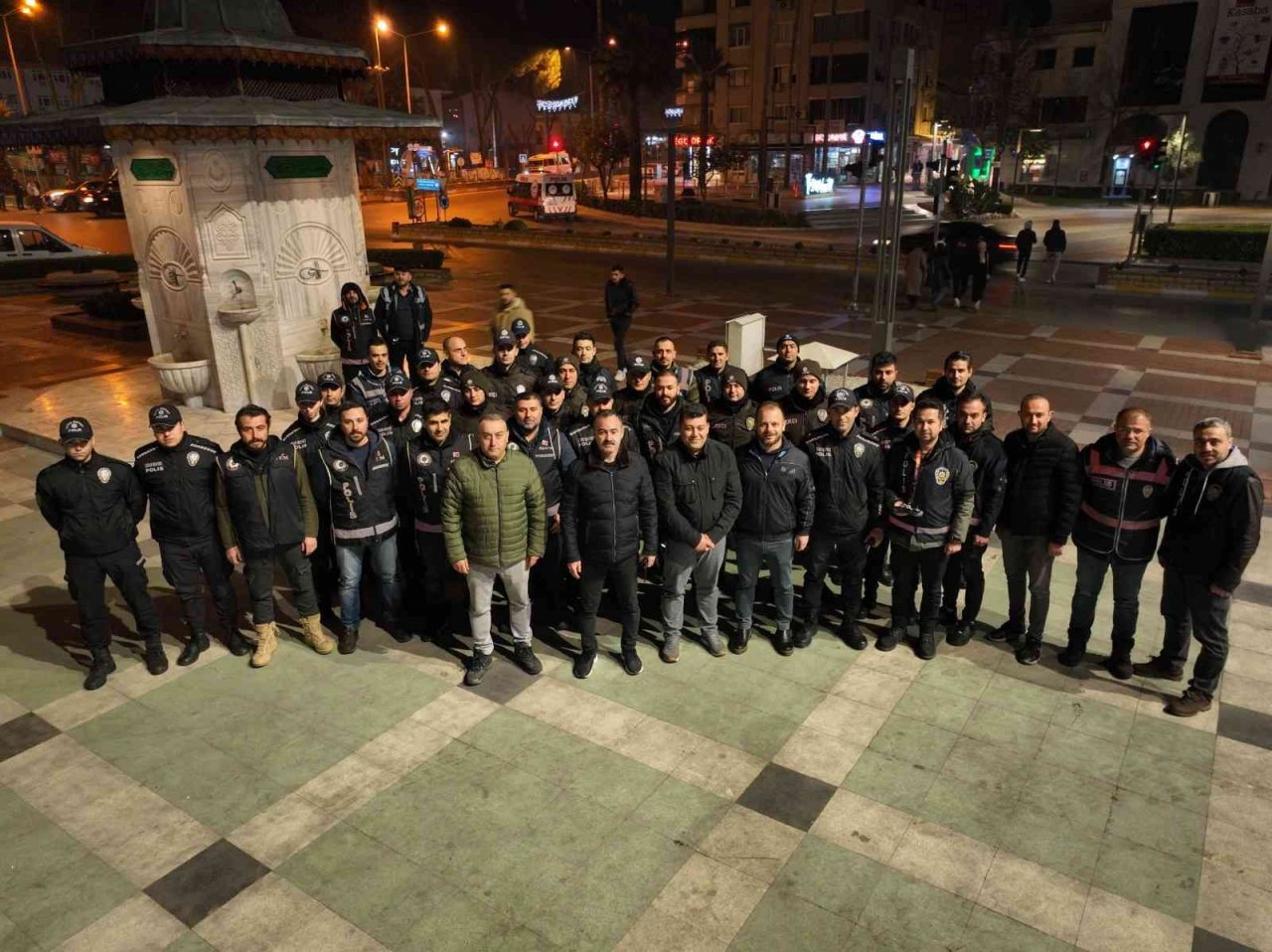 Nazilli emniyeti yeni yıl gecesi kuş uçurtmadı